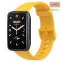 Pasek Silikonowy Mi Band 7 Pro / M7 Pro (9), YELLOW / ŻÓŁTY