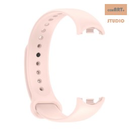 Pasek Silikonowy Mi Band 8 / M8 (1), LIGHT PINK / PUDROWY RÓŻ