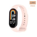 Pasek Silikonowy Mi Band 8 / M8 (1), LIGHT PINK / PUDROWY RÓŻ