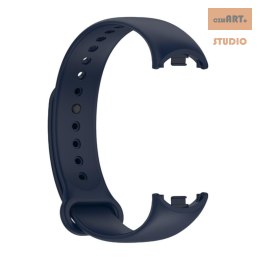 Pasek Silikonowy Mi Band 8 / M8 (12), NAVY / GRANATOWY