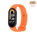 Pasek Silikonowy Mi Band 8 / M8 (3), ORANGE / POMARAŃCZOWY