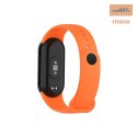 Pasek Silikonowy Mi Band 8 / M8 (3), ORANGE / POMARAŃCZOWY