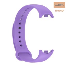 Pasek Silikonowy Mi Band 8 / M8 (4), PURPLE / FIOLETOWY