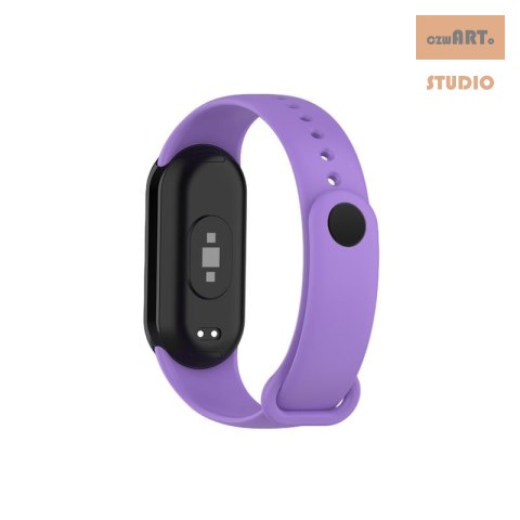 Pasek Silikonowy Mi Band 8 / M8 (4), PURPLE / FIOLETOWY Pasek Silikonowy Mi Band 8 / M8 (4), PURPLE / FIOLETOWY