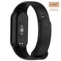 Pasek Silikonowy Mi Band 8 / M8 (5), BLACK / CZARNY