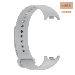 Pasek Silikonowy Mi Band 8 / M8 (7), GRAY / SZARY