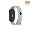 Pasek Silikonowy Mi Band 8 / M8 (7), GRAY / SZARY