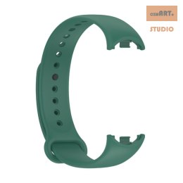 Pasek Silikonowy Mi Band 8 / M8 (8), GREEN / ZIELONY