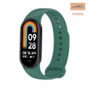 Pasek Silikonowy Mi Band 8 / M8 (8), GREEN / ZIELONY