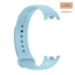Pasek Silikonowy Mi Band 8 / M8 (9), LIGHT BLUE / BŁĘKITNY
