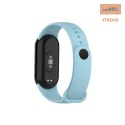 Pasek Silikonowy Mi Band 8 / M8 (9), LIGHT BLUE / BŁĘKITNY