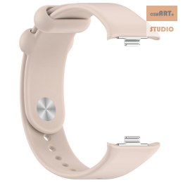 Pasek Silikonowy Mi Band 8 Pro / M8 Pro (2), LIGHT PINK / PUDROWY RÓŻ