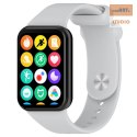Pasek Silikonowy Mi Band 8 Pro / M8 Pro (3), GRAY / SZARY