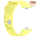 Pasek Silikonowy Mi Band 8 Pro / M8 Pro (6), YELLOW / ŻÓŁTY