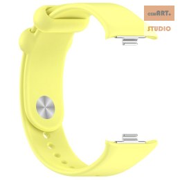 Pasek Silikonowy Mi Band 8 Pro / M8 Pro (6), YELLOW / ŻÓŁTY