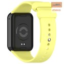 Pasek Silikonowy Mi Band 8 Pro / M8 Pro (6), YELLOW / ŻÓŁTY
