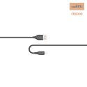 Riversong kabel Beta 09 USB - Lightning 1,0m 3A czarny CL85