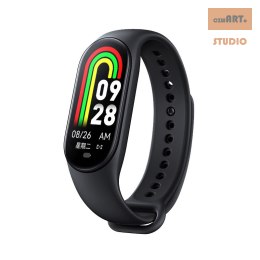 Smart Band M8 BLACK / CZARNY, MAGNETYCZNE