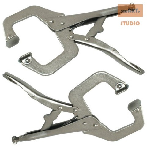 Szczypce zaciskowe Morse'a typ C 250 mm 2szt Szczypce zaciskowe Morse'a typ C 250 mm 2szt