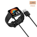 Ładowarka USB Mi Band / Smart Band 7 Pro BLACK / CZARNY, 100cm