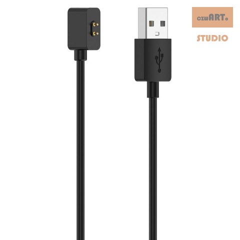 Ładowarka USB Mi Band / Smart Band 8 / 8 PRO, BLACK / CZARNY, 60cm Ładowarka USB Mi Band / Smart Band 8 / 8 PRO, BLACK / CZARNY, 60cm