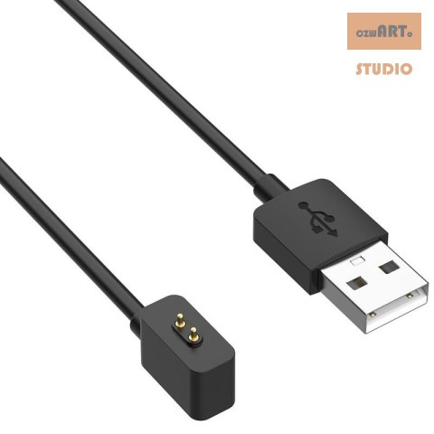 Ładowarka USB Mi Band / Smart Band 8 / 8 PRO, BLACK / CZARNY, 60cm Ładowarka USB Mi Band / Smart Band 8 / 8 PRO, BLACK / CZARNY, 60cm