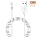 Ładowarka USB Mi Band / Smart Band 8 / 8 PRO, WHITE / BIAŁY, 100cm