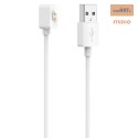Ładowarka USB Mi Band / Smart Band 8 / 8 PRO, WHITE / BIAŁY, 60cm