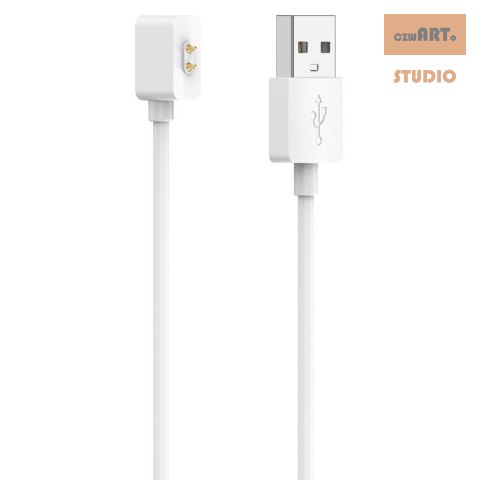 Ładowarka USB Mi Band / Smart Band 8 / 8 PRO, WHITE / BIAŁY, 60cm Ładowarka USB Mi Band / Smart Band 8 / 8 PRO, WHITE / BIAŁY, 60cm
