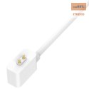 Ładowarka USB Mi Band / Smart Band 8 / 8 PRO, WHITE / BIAŁY, 60cm