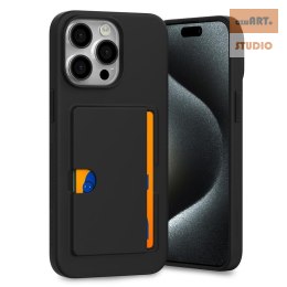 Mercury Rail 2 Card Case Iphone 15 Pro Max , BLACK / CZARNY