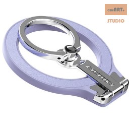 NILLKIN SNAPGRIP MAGNETIC RING HOLDER (MagSafe), PURPLE/FIOLETOWY