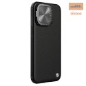 Nillkin Camshield Prop Leather Magnetic Iphone 15 Pro , BLACK / CZARNY