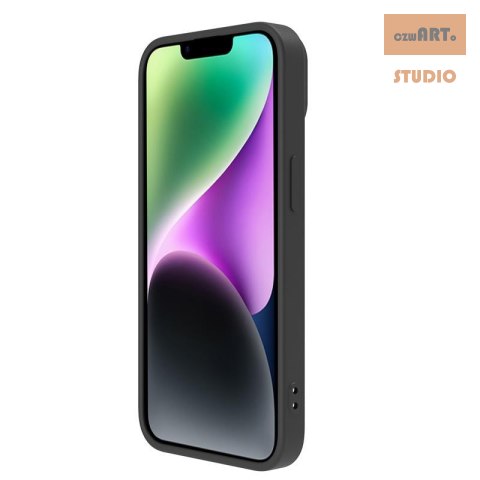 Nillkin Camshield Silky Magnetic Silicon Iphone 15 Plus , BLACK / CZARNY Nillkin Camshield Silky Magnetic Silicon Iphone 15 Plus , BLACK / CZARNY