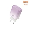 XO ŁAD SIEC CE18 PD 30W USB-C FIOLETOWO-BIAŁA + KABEL LIGHTNING