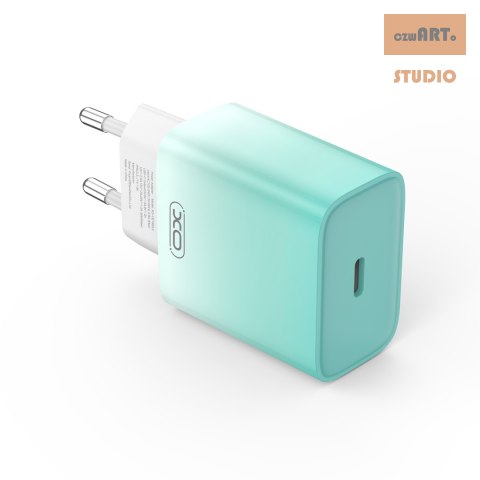 XO ŁAD SIEC CE18 PD 30W USB-C NIEBIESKO-BIAŁA