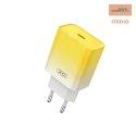 XO ŁAD SIEC CE18 PD 30W USB-C ŻÓŁTO-BIAŁA + KABEL LIGHTNING