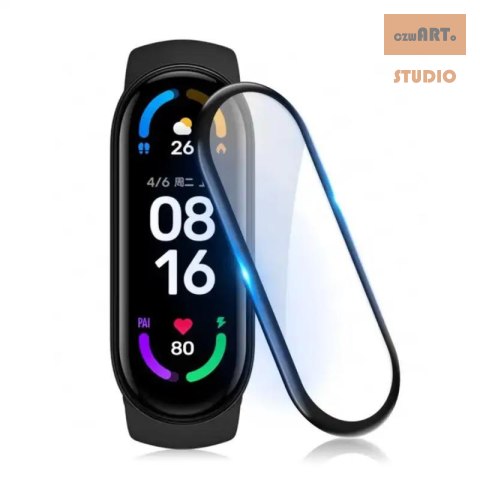 Szkło hartowane 3D do Mi Band 8 Pro / M8 Pro Szkło hartowane 3D do Mi Band 8 Pro / M8 Pro