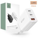 TECH-PROTECT ŁAD SIEC NC30W QC 3.0 2xUSB-C/USB WHITE