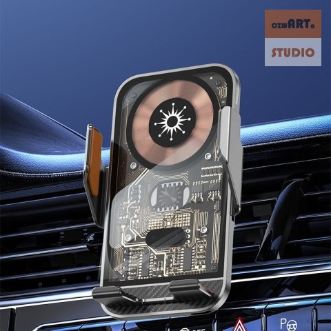 UCHWYT SAM. T-PHOX T-C10 15W WIRELESS BEZPRZEWODOWY BLACK UCHWYT SAM. T-PHOX T-C10 15W WIRELESS BEZPRZEWODOWY BLACK