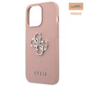 GUESS IPHONE 13 PRO SAFFIANO GUHCP13LSA4GSPI PINK/RÓŻOWY