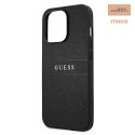 GUESS IPHONE 13 PRO SAFFIANO STRAP GUHCP13LPSASBBK CZARNY/BLACK