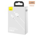 KABEL BASEUS SUPERIOR USB-LIGHTNING 2.4A 1.5M BIAŁY/WHITE