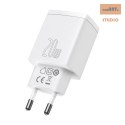 ŁAD SIEC BASEUS COMPACT QC USB-USB-C 20W BIAŁA/WHITE