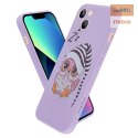 MX OWL SLEEPY IPHONE 11 PRO MAX PURPLE / FIOLETOWY