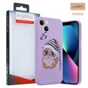 MX OWL SLEEPY IPHONE 11 PRO MAX PURPLE / FIOLETOWY