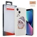 MX OWL SLEEPY IPHONE 12 MINI BEIGE / BEŻOWY