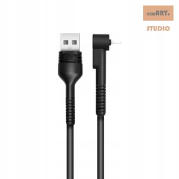 NB100 XO Kabel USB/8-pin czarny 2,1A 1m