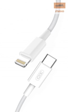 NB113 XO kabel USB-C-Lightning 1,0 m 2A biały