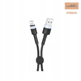 NB117 kabel XO 8-pin czarny 2,1A 0,25m